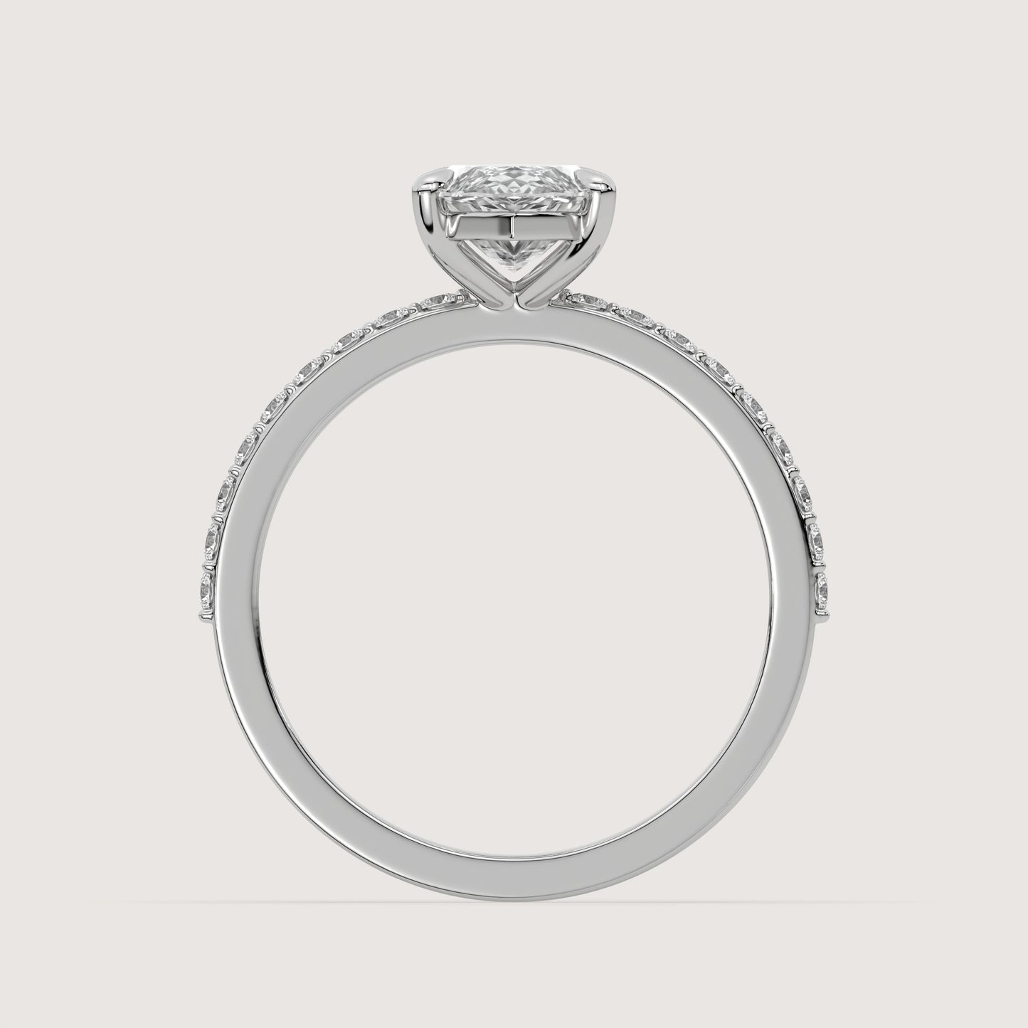 Mary – Marquise Solitär Ring