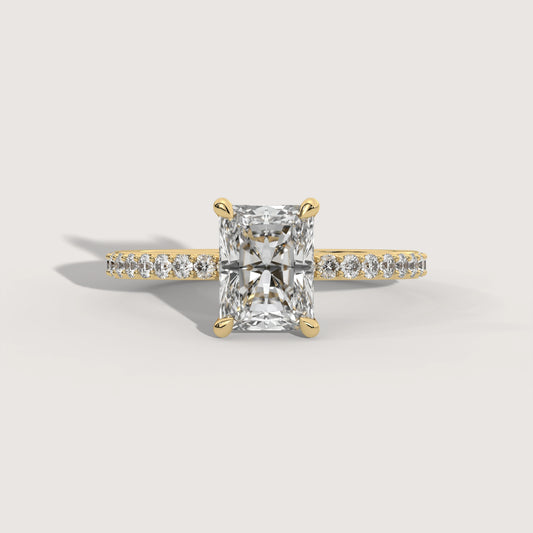 Rafaela - Radiant Solitär Pavé Ring