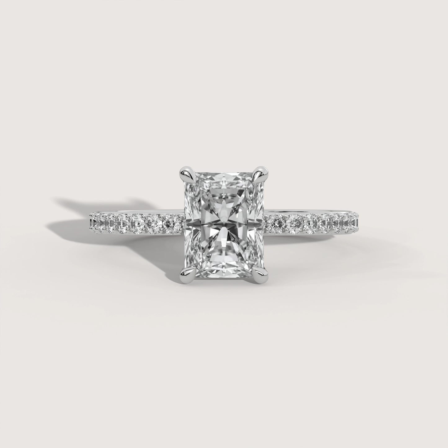 Rafaela - Radiant Solitär Pavé Ring
