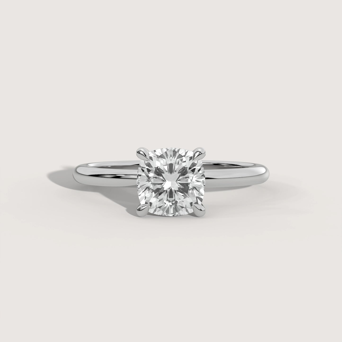 Celine - Cushion Solitär Ring