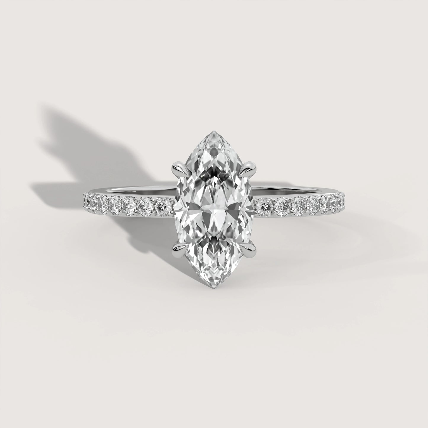 Mary – Marquise Solitär Ring
