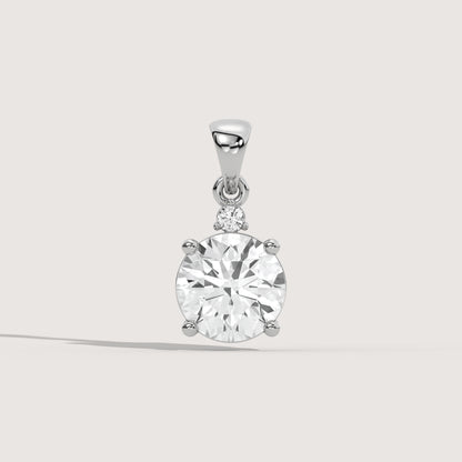 Ana Diamant Anhänger | 18K Weißgold (sofort lieferbar)