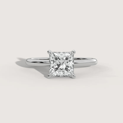 Penelope - Princess Solitär Pavé Ring