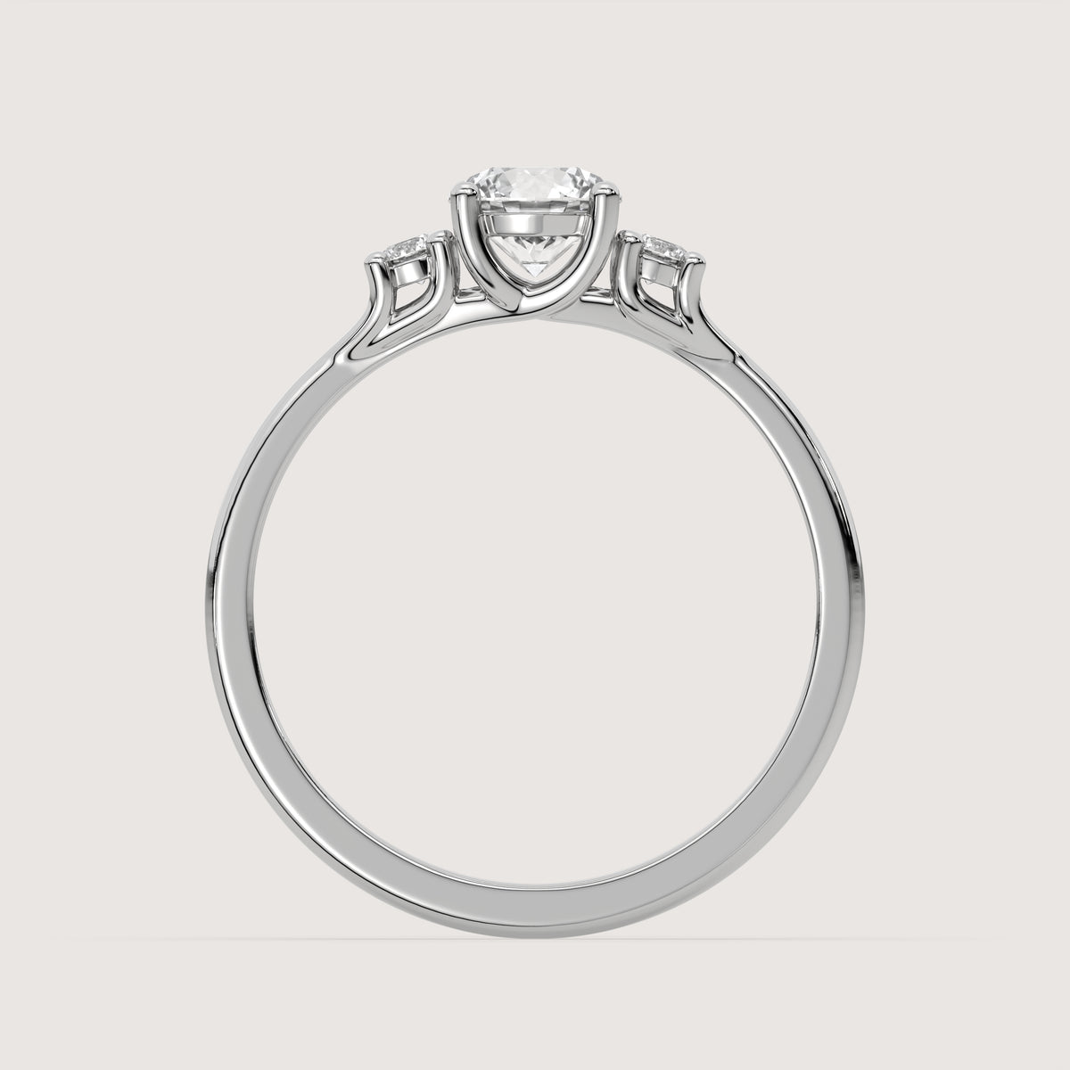 Joleen - Round Trilogy Ring
