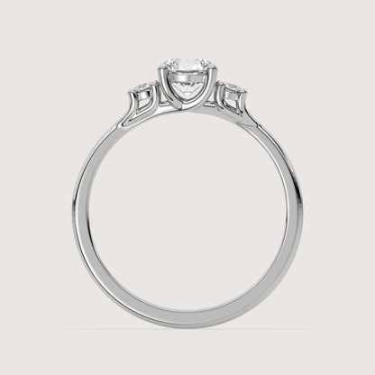 Joleen - Round Trilogy Ring