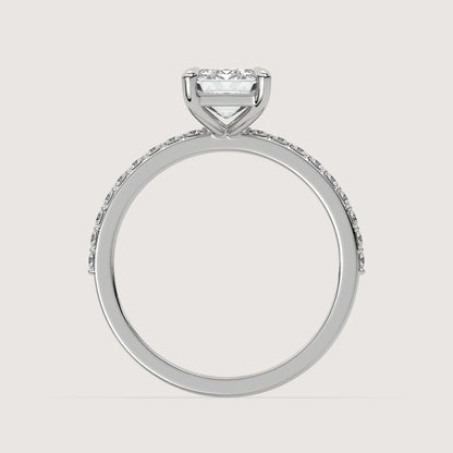 Emma - Emerald Solitär Ring