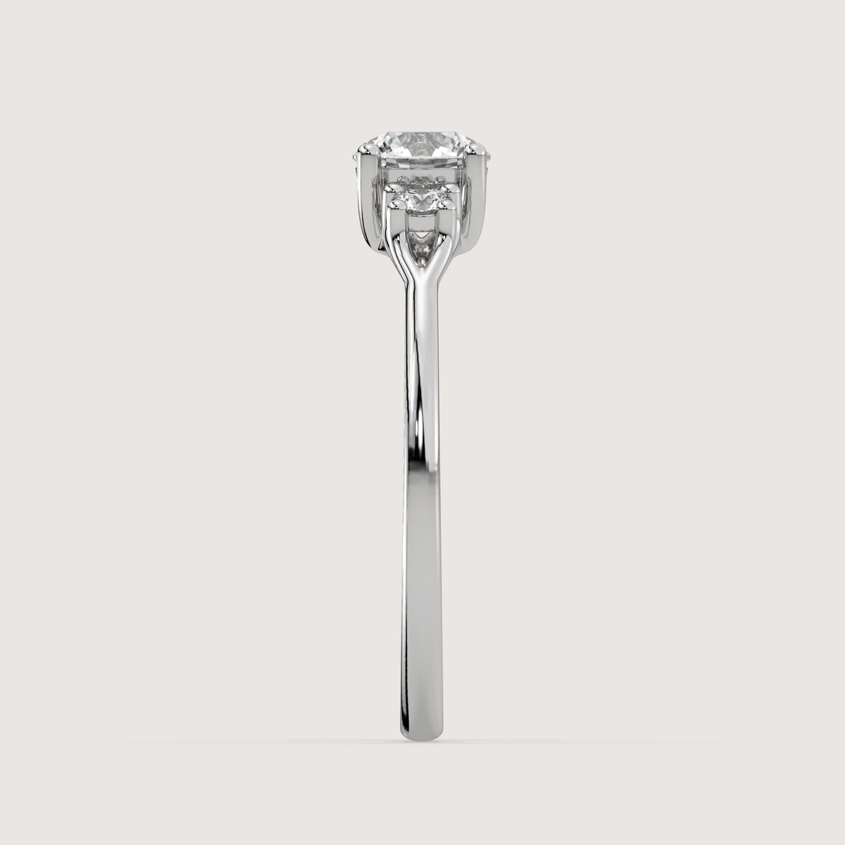 Joleen - Round Trilogy Ring