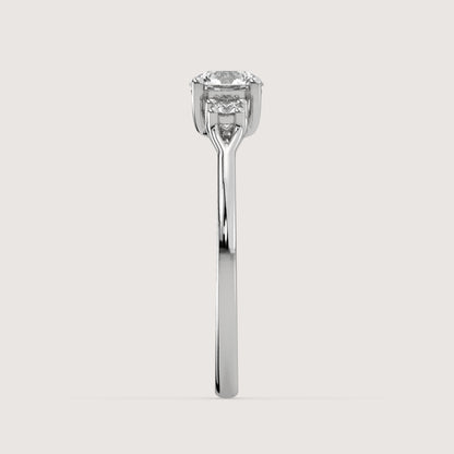 Joleen - Round Trilogy Ring