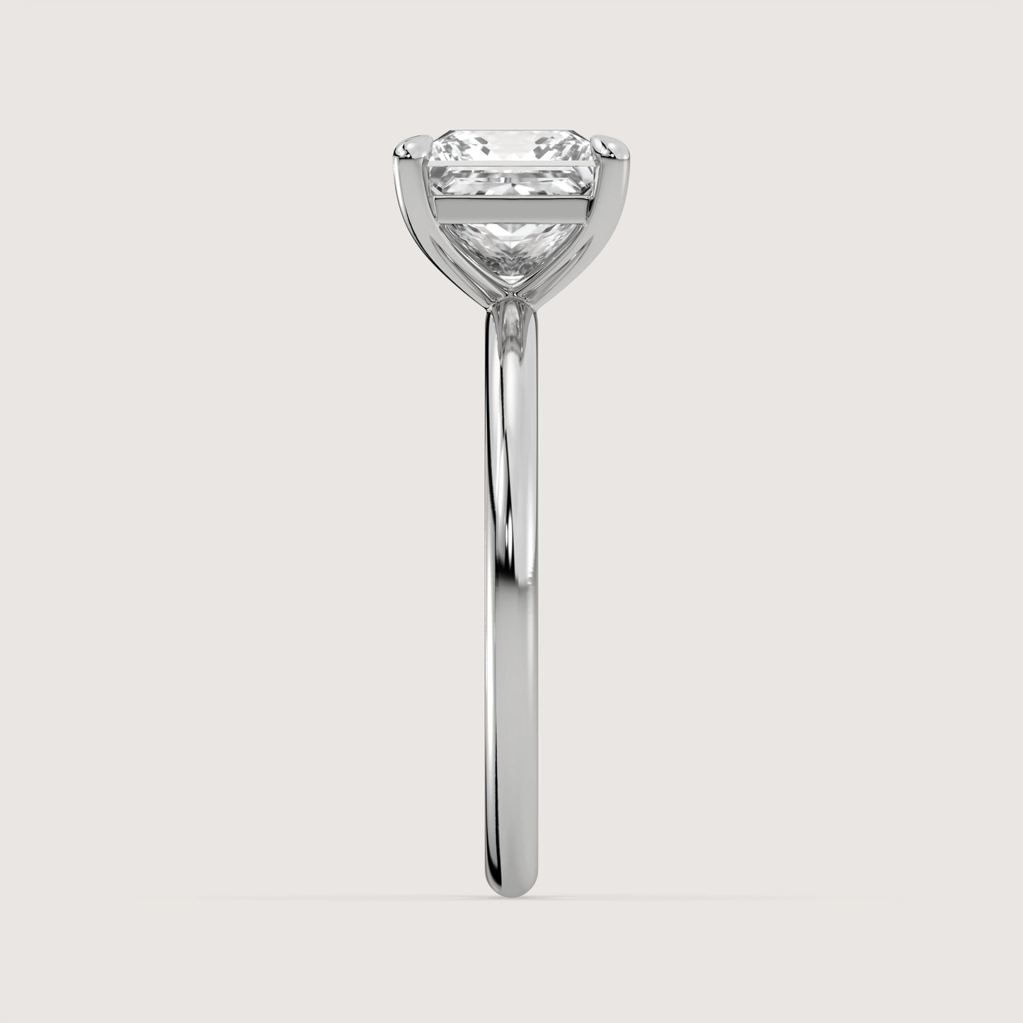 Penelope - Princess Solitär Pavé Ring