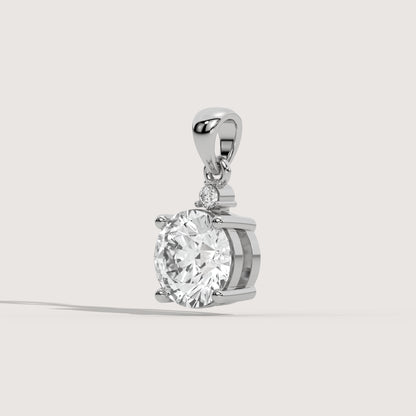 Ana Diamant Anhänger | 18K Weißgold (sofort lieferbar)