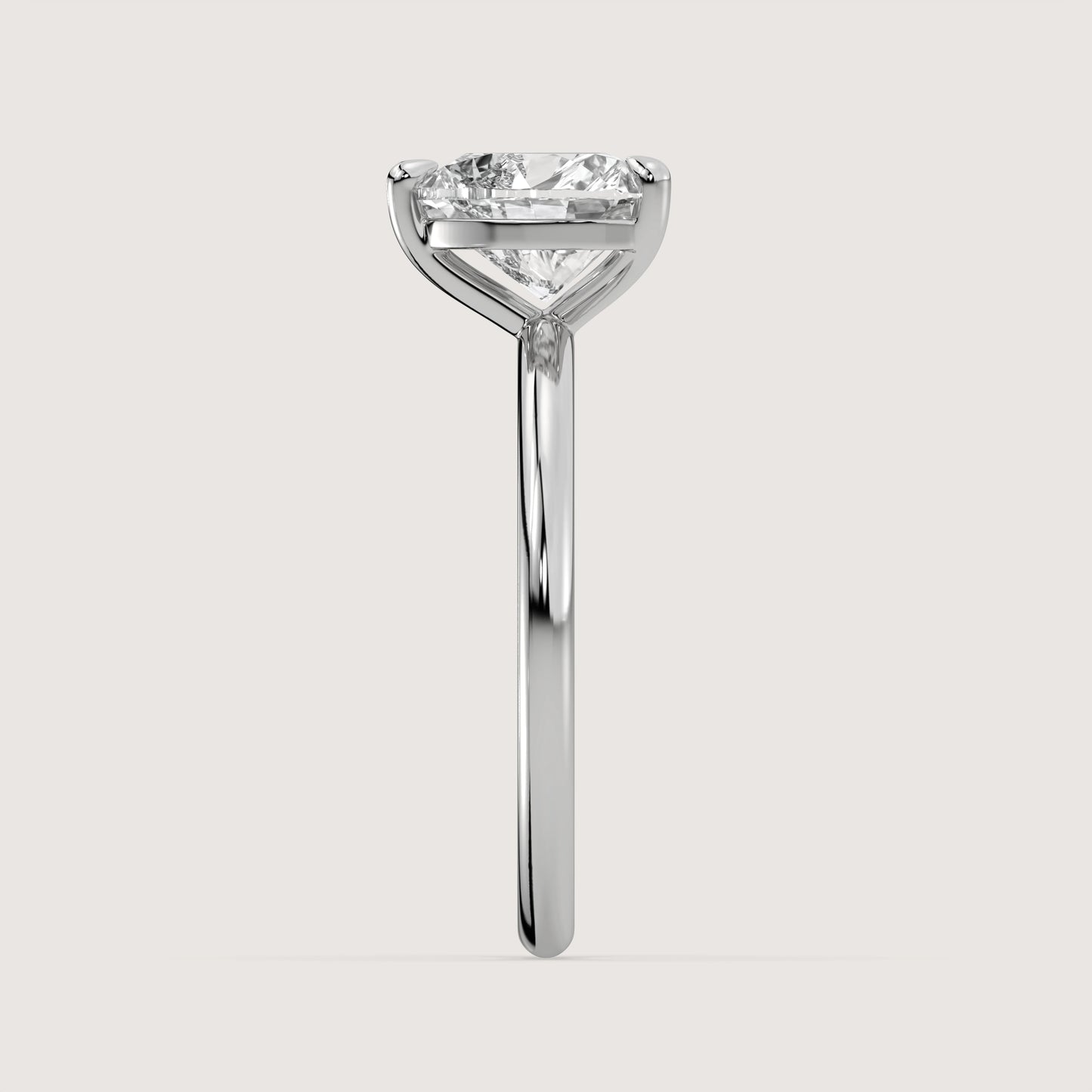Hannah - Heart Solitär Ring