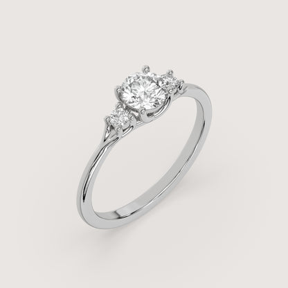 Joleen - Round Trilogy Ring