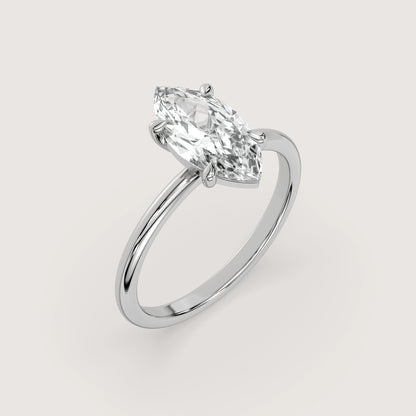 Mary – Marquise Solitär Ring