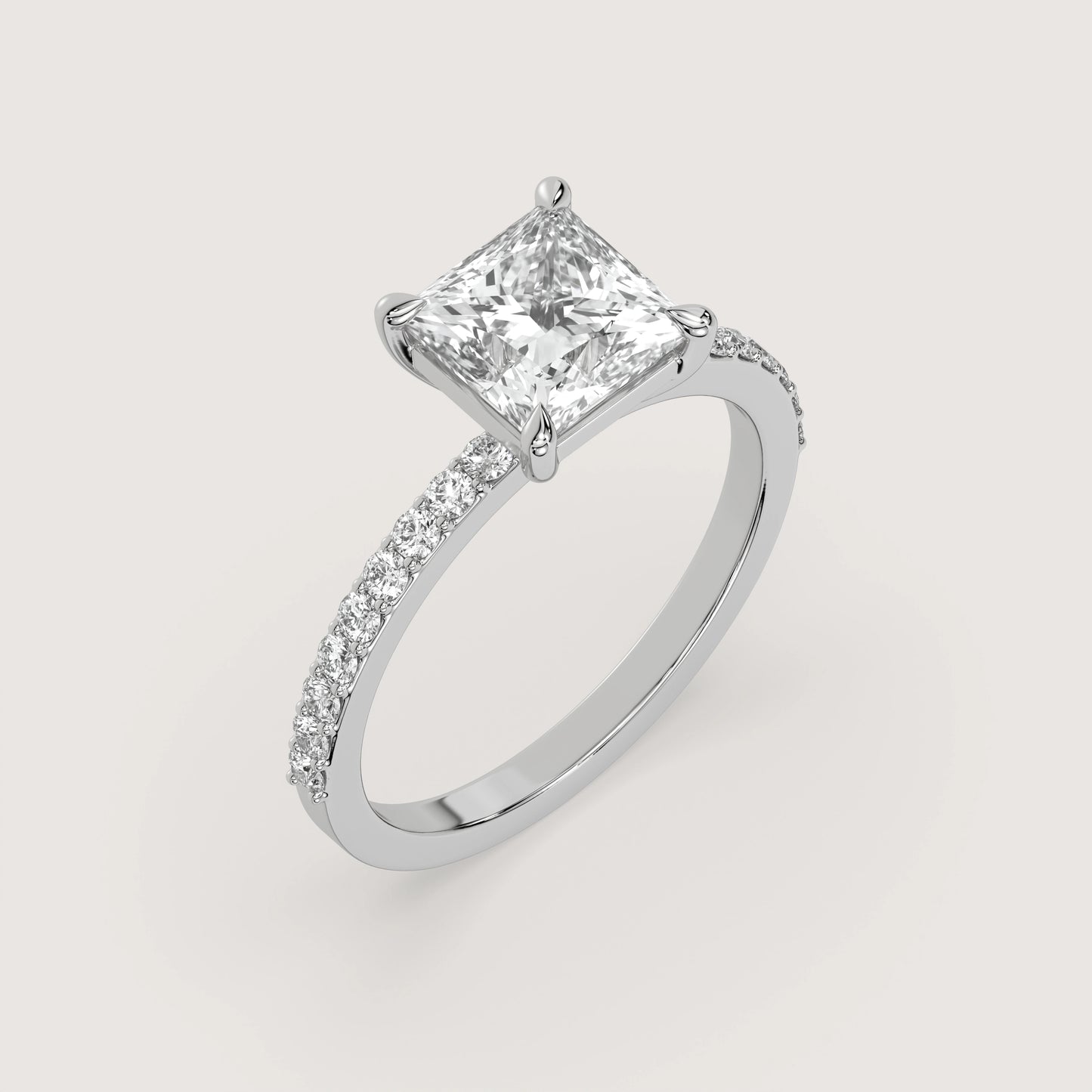 Penelope - Princess Solitär Ring