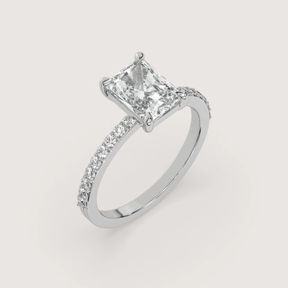Rafaela - Radiant Solitär Pavé Ring