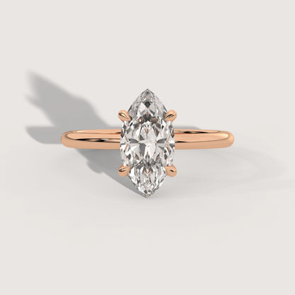 Mary – Marquise Solitär Ring