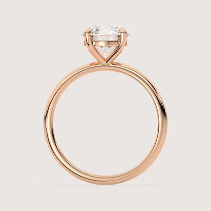 Romy - Round Solitär Ring