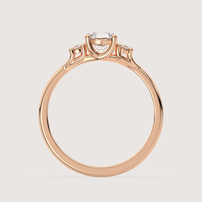 Joleen - Round Trilogy Ring