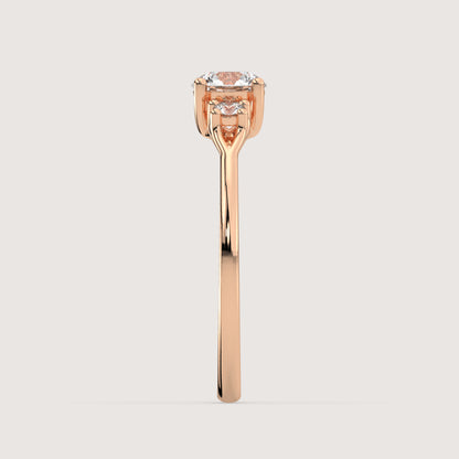 Joleen - Round Trilogy Ring