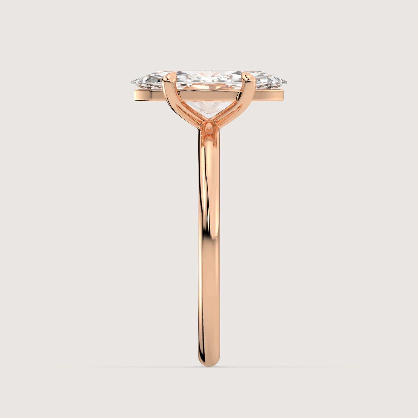 Mary – Marquise Solitär Ring