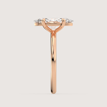 Mary – Marquise Solitär Ring