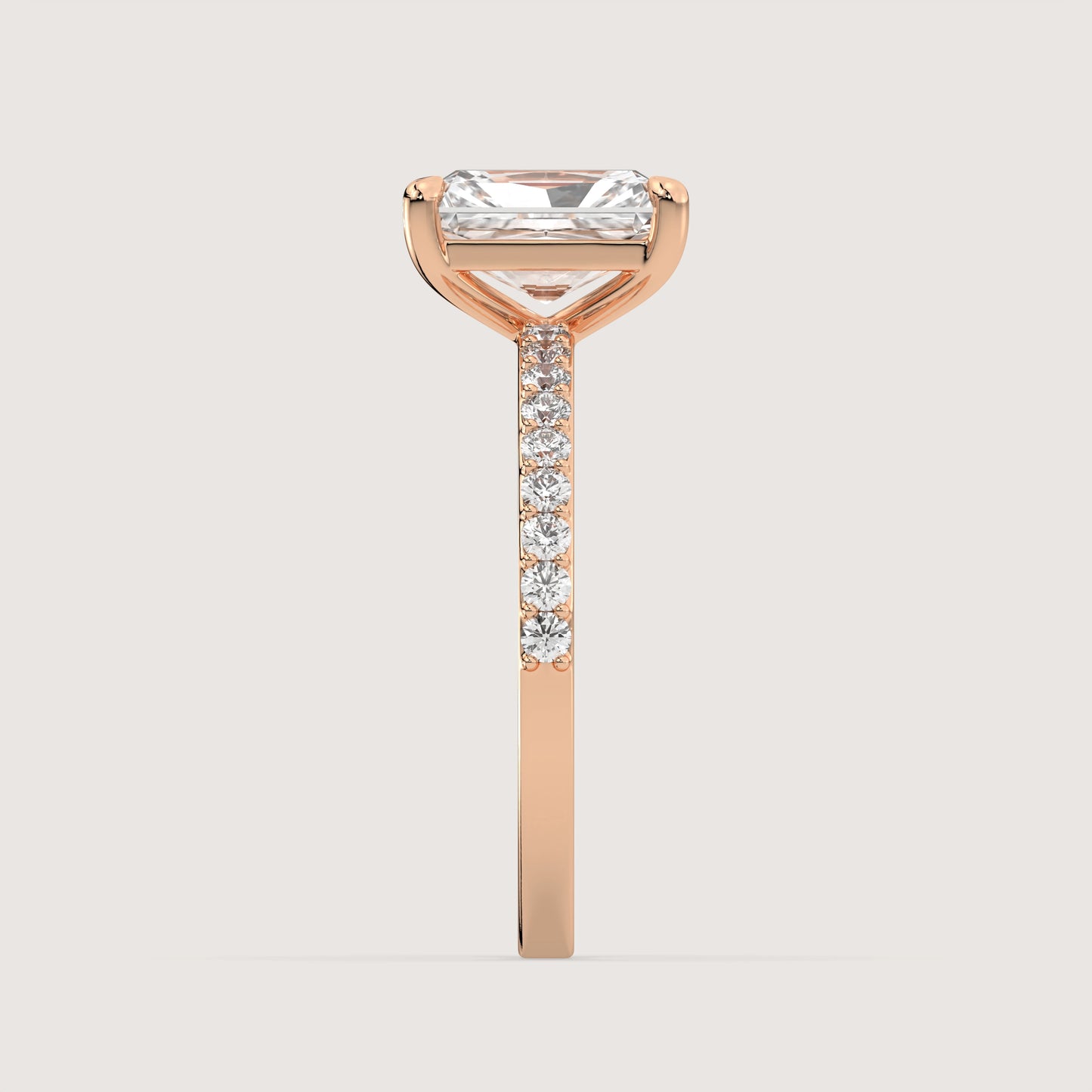 Rafaela - Radiant Solitär Pavé Ring