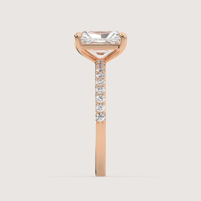 Rafaela - Radiant Solitär Pavé Ring