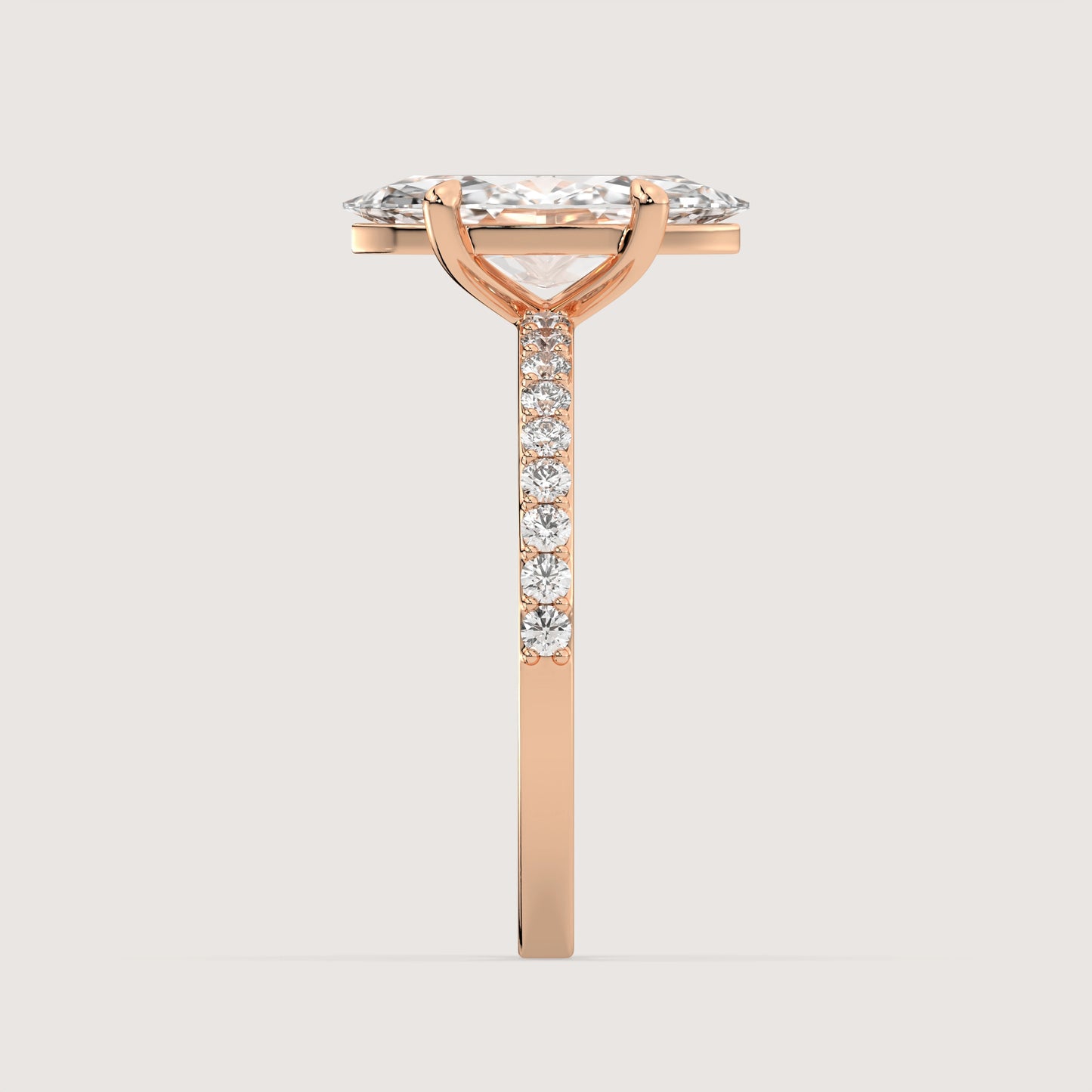 Mary – Marquise Solitär Ring