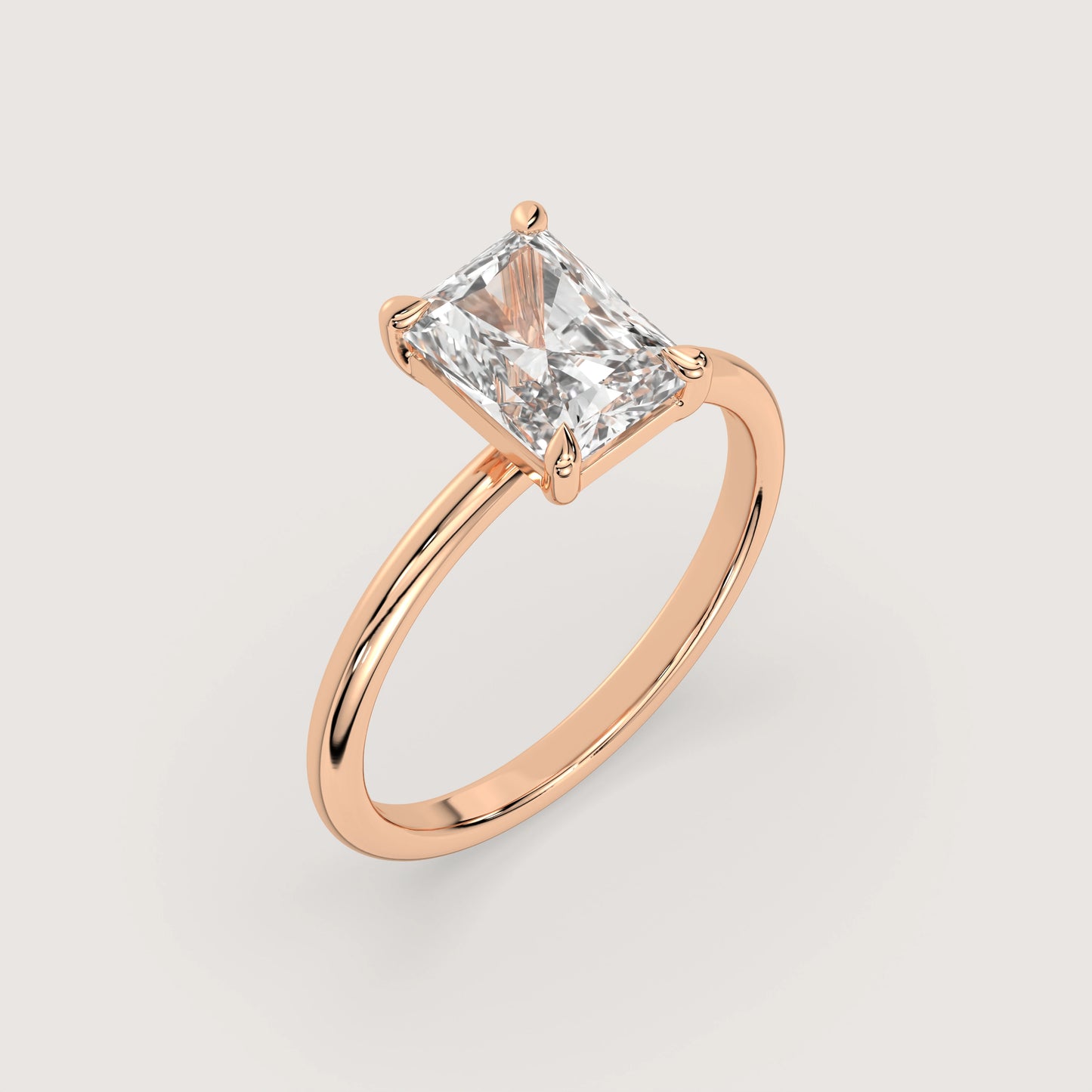 Rafaela - Radiant Solitär Pavé Ring