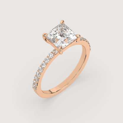 Penelope - Princess Solitär Ring