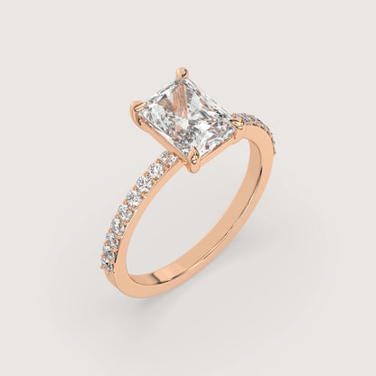 Rafaela - Radiant Solitär Pavé Ring