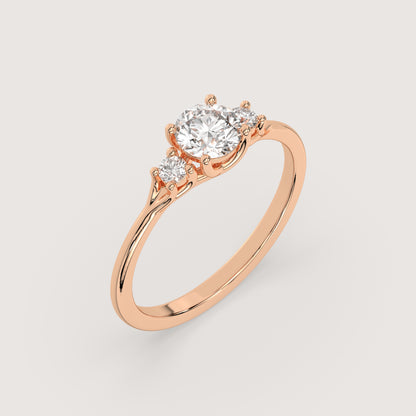 Joleen - Round Trilogy Ring