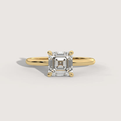Ana - Asscher Solitär Ring
