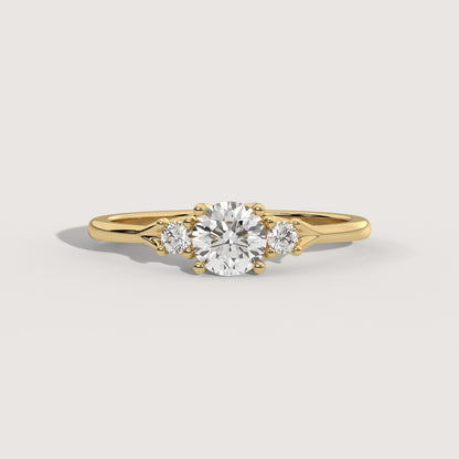 Joleen - Round Trilogy Ring