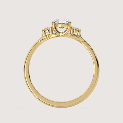 Joleen - Round Trilogy Ring