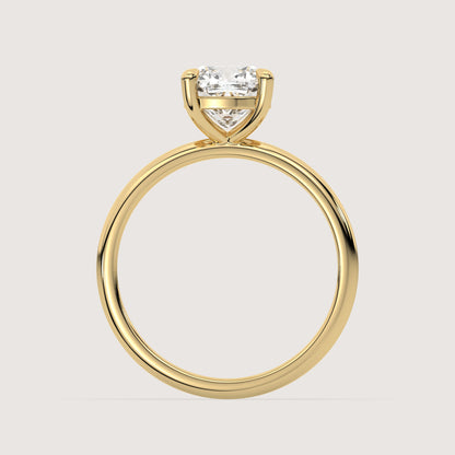 Celine - Cushion Solitär Pavé Ring