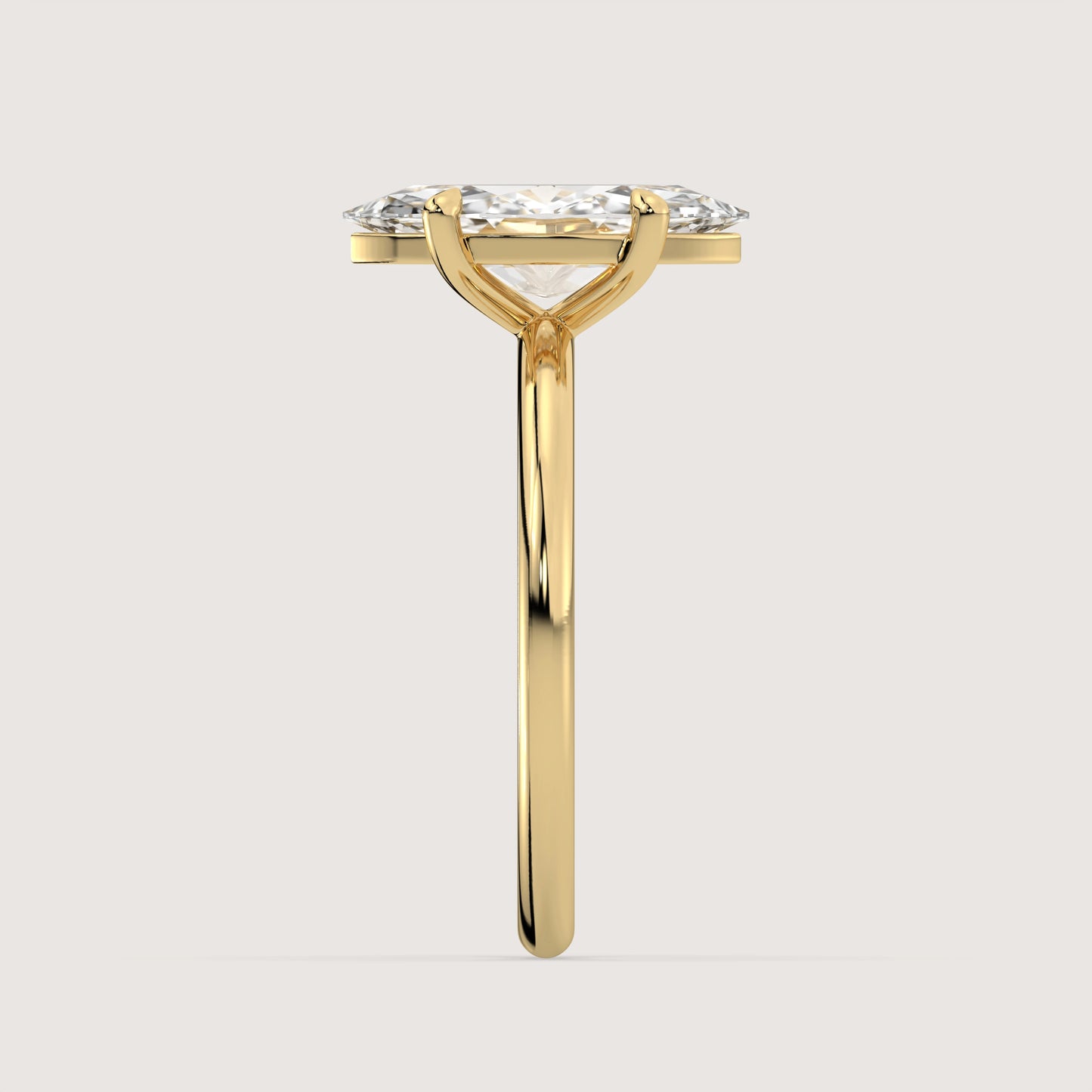 Mary – Marquise Solitär Ring