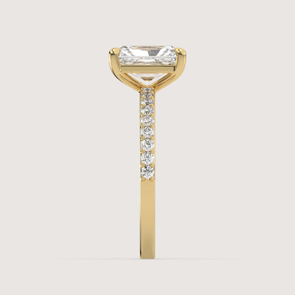 Rafaela - Radiant Solitär Pavé Ring