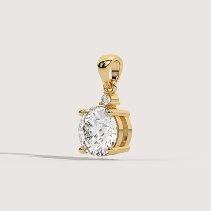 Ana Diamant Anhänger | 18K Gelbgold (sofort lieferbar)