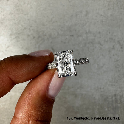 Rafaela - Radiant Solitär Pavé Ring