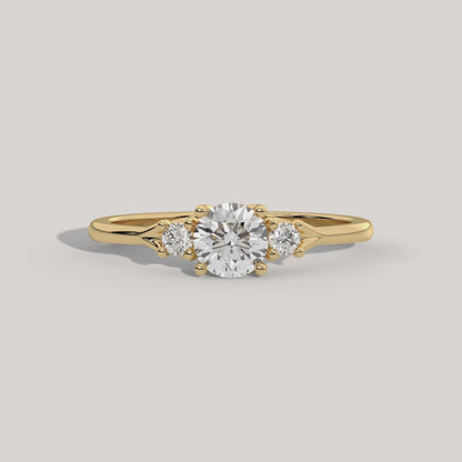 Joleen - Round Trilogy Ring